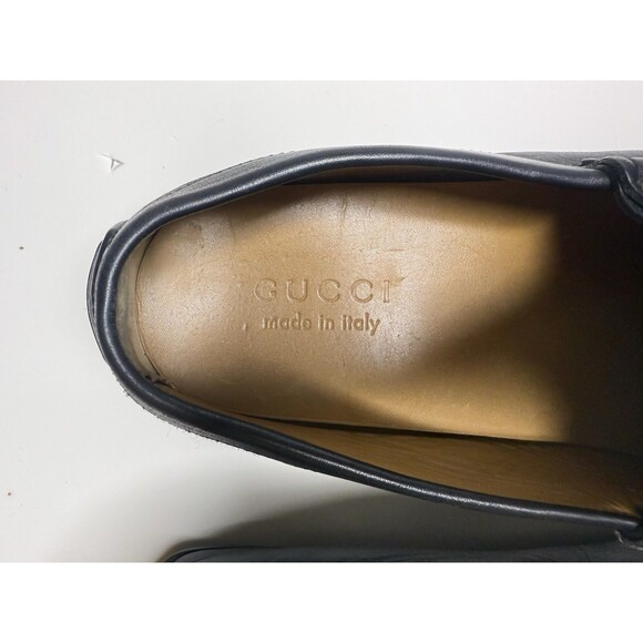 Gucci Men's Size 5 Microguccissima Leather Driving Moc Loafers 466904 - Picture 2 of 6